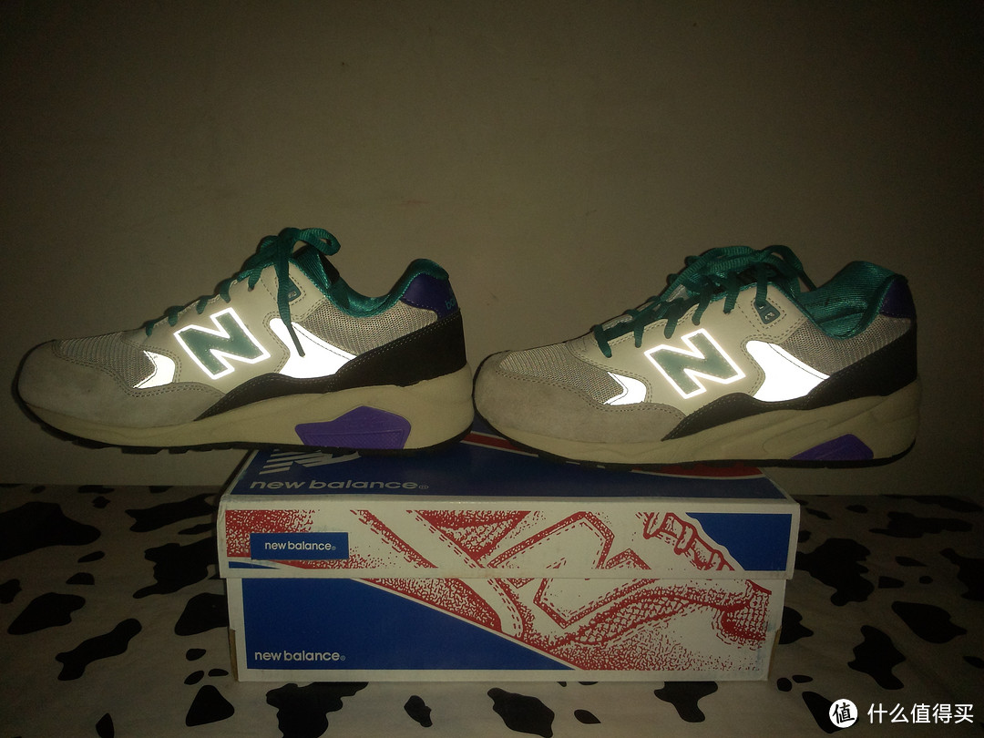 晒晒我的生日礼物：New Balance 新百伦 MRT580WT 男士复古跑鞋