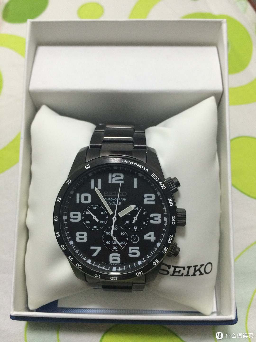 Seiko 精工 SSC231 Sport 光动能腕表