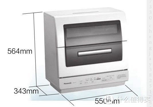 Panasonic 松下 WQP4-TG1 全自动洗碗机​