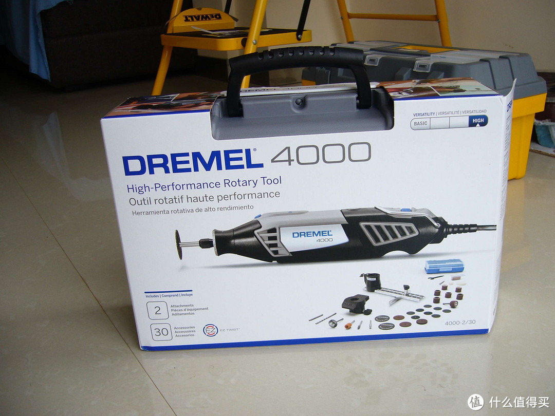 DREMEL 琢美 4000 高速7档精雕电磨