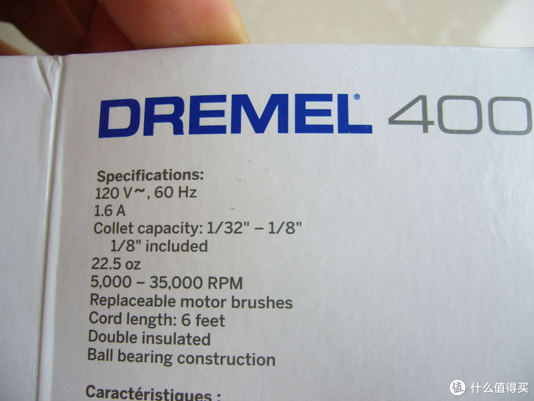DREMEL 琢美 4000 高速7档精雕电磨