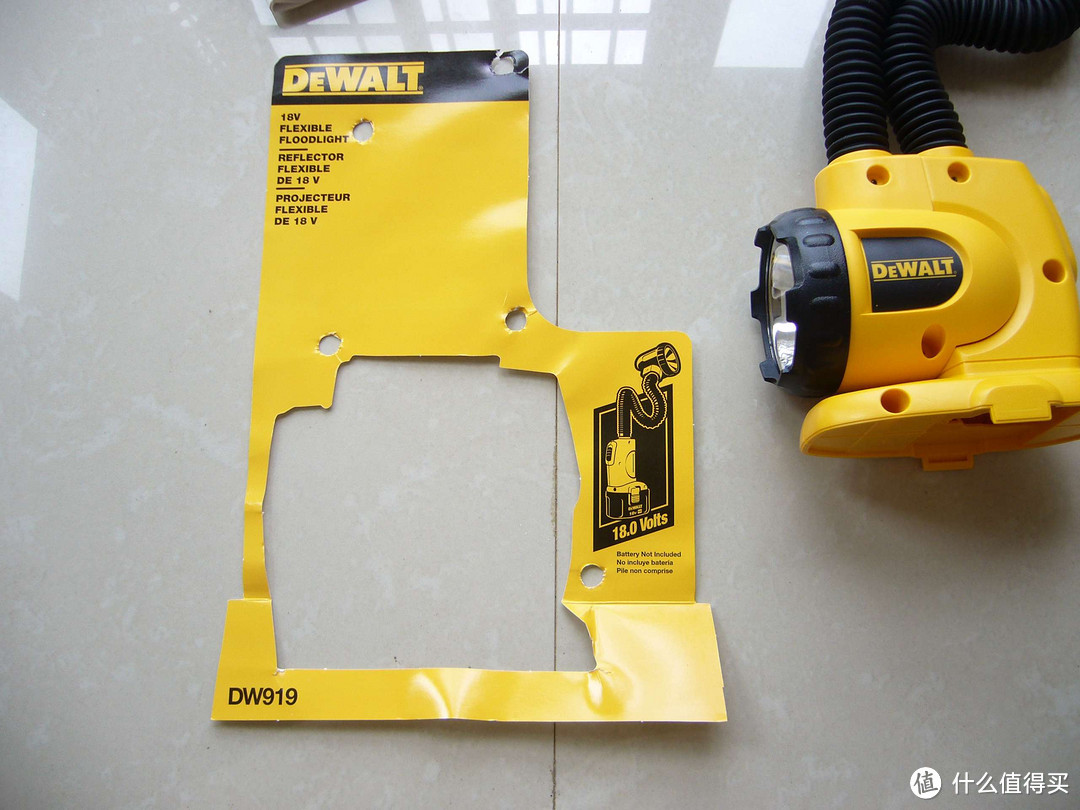 得伟DEWALT DW919 18V全向泛光灯