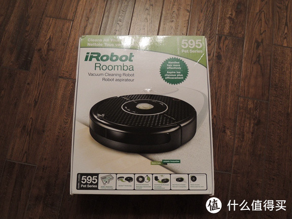 懒人帮手：iRobto Roomba 595 扫地机器人