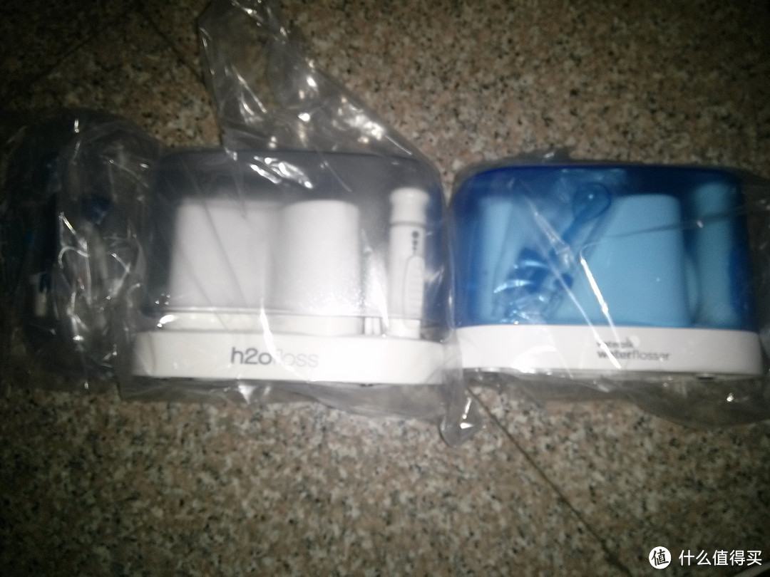 h2ofloss 惠齿 hf-7 冲牙器 & Waterpik 洁碧 WP-70EC 水牙线 使用体验与简单对比