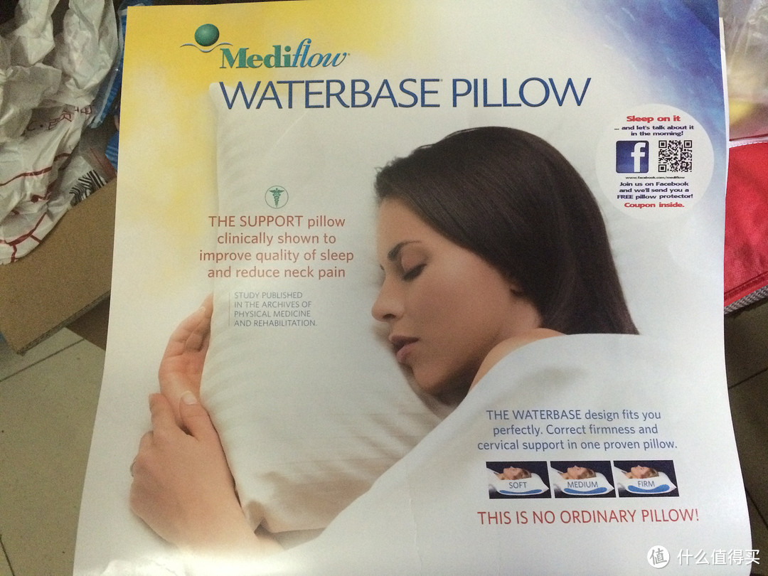 海淘 Mediflow Waterbase Pillow 护颈水枕