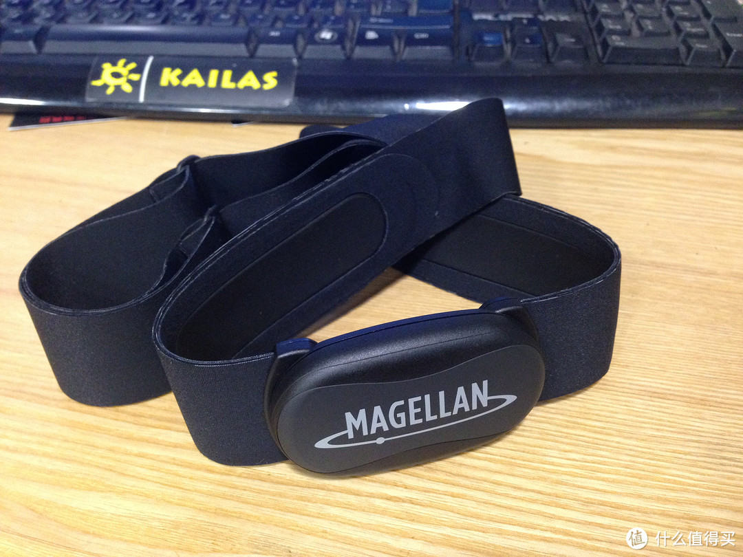 Magellan 麦哲伦 小巧轻盈软式ANT+心率带，完美匹配Garmin Fenix