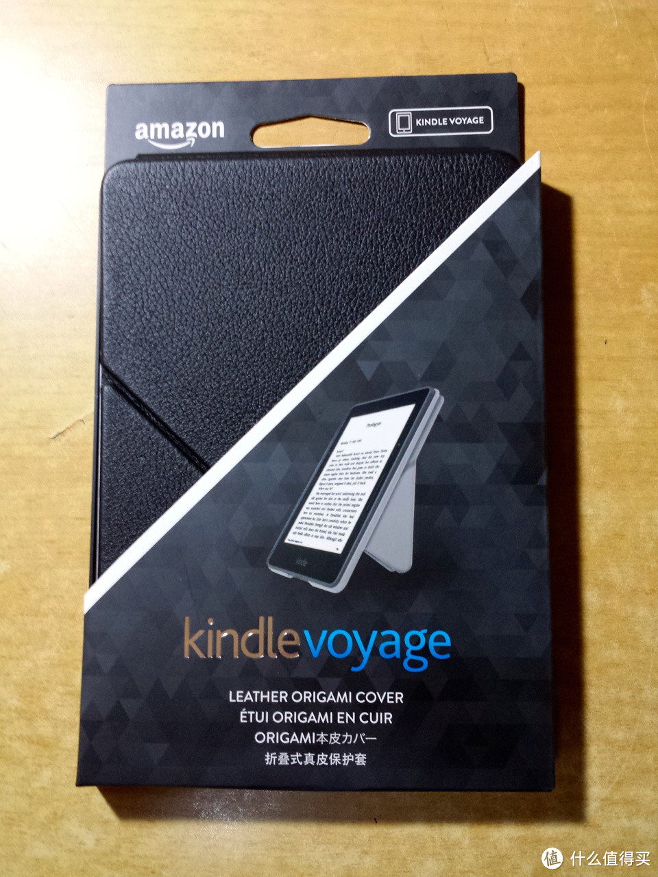 日亚2天急速直邮：Kindle Voyage 原装真皮皮套 入手体验