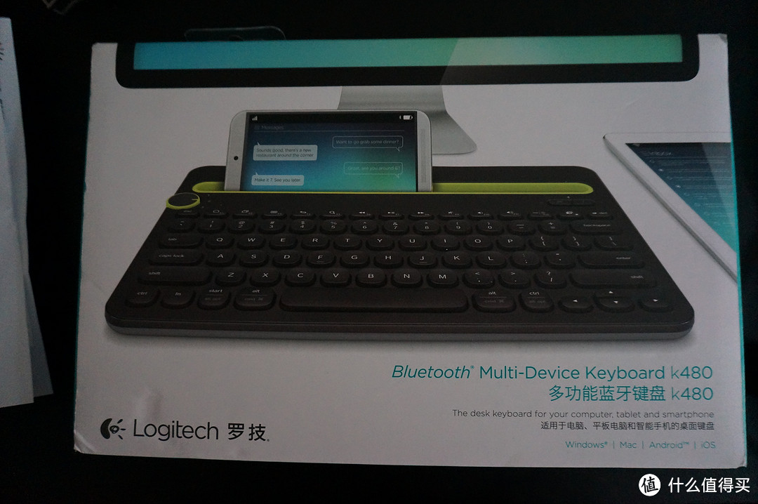 三部机器和一个键盘的故事：Logitech 罗技 K480 蓝牙键盘 到手体验