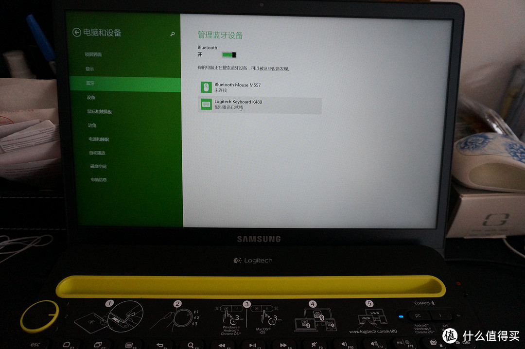 三部机器和一个键盘的故事：Logitech 罗技 K480 蓝牙键盘 到手体验