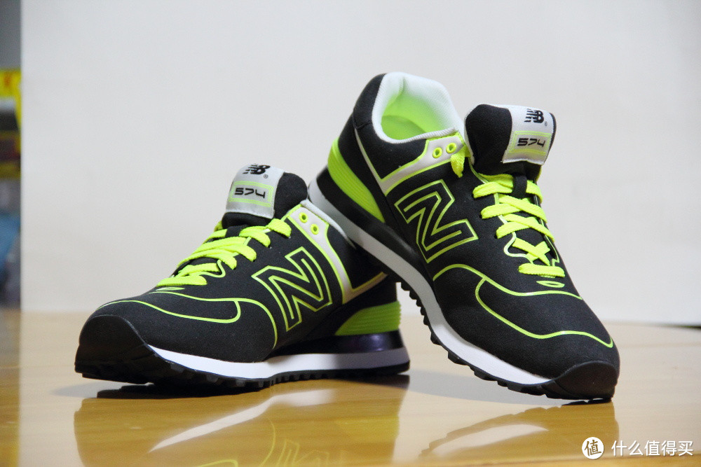 霓光舞者：New Balance 新百伦 574 NEON 休闲运动鞋