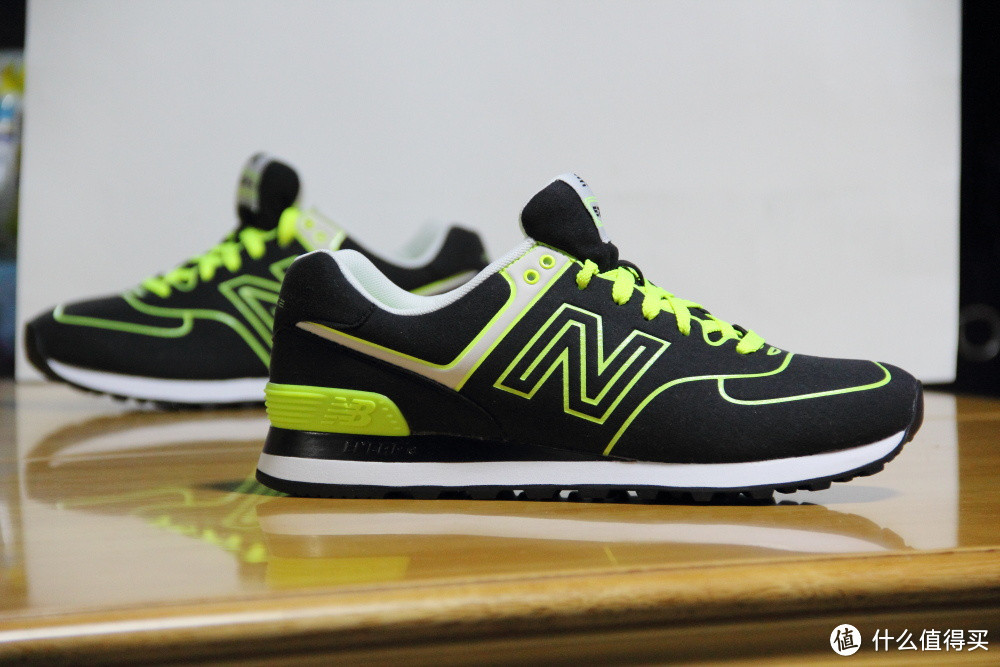 霓光舞者：New Balance 新百伦 574 NEON 休闲运动鞋