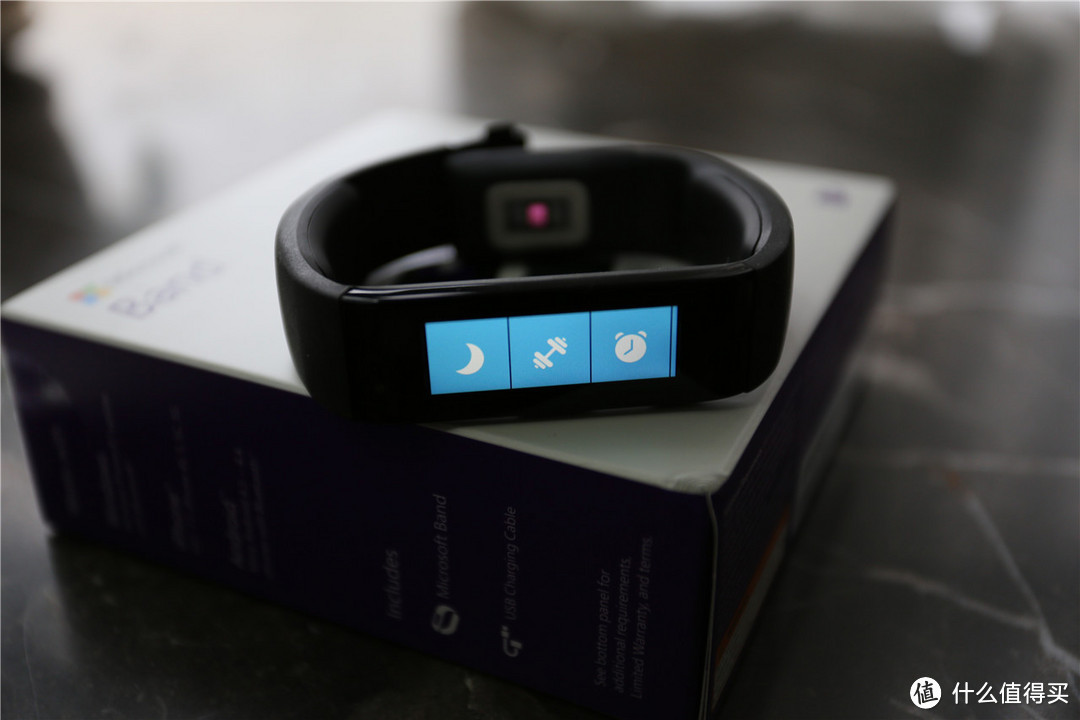 三平台通吃，GPS+心率的运动利器：Microsoft 微软 band 智能手环 开箱体验