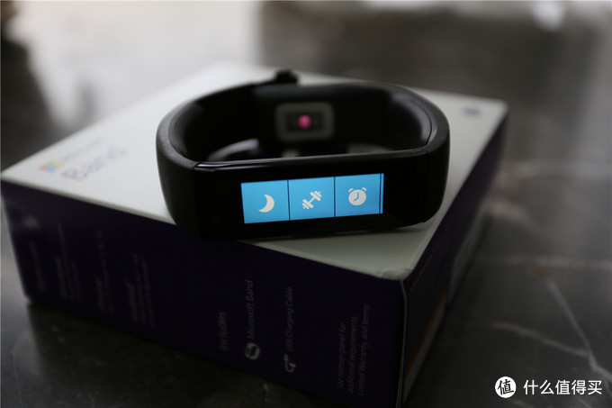 三平台通吃，GPS+心率的运动利器：Microsoft 微软 band 智能手环 开箱体验