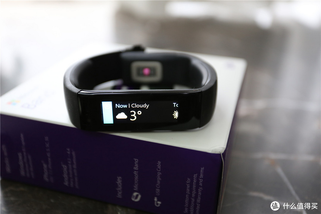 三平台通吃，GPS+心率的运动利器：Microsoft 微软 band 智能手环 开箱体验