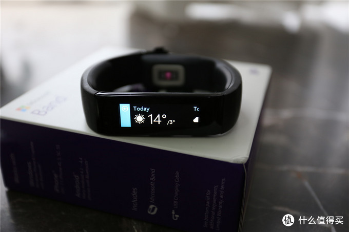 三平台通吃，GPS+心率的运动利器：Microsoft 微软 band 智能手环 开箱体验