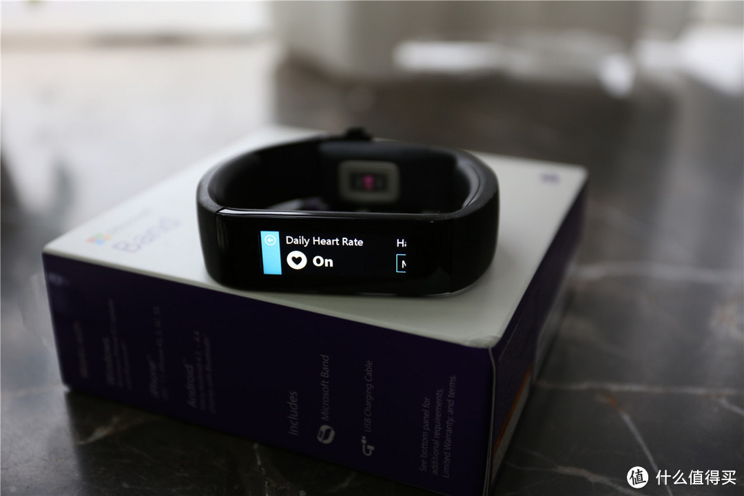 三平台通吃，GPS+心率的运动利器：Microsoft 微软 band 智能手环 开箱体验