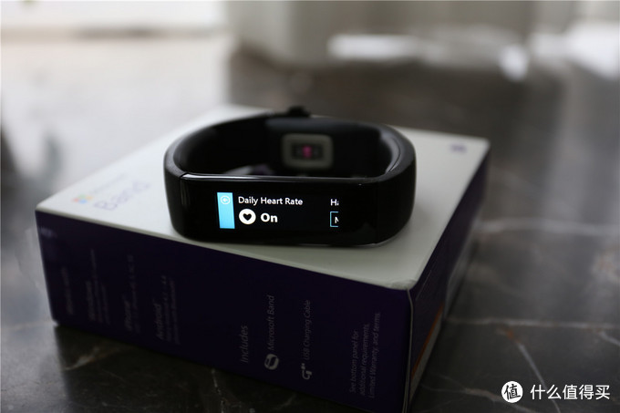 三平台通吃，GPS+心率的运动利器：Microsoft 微软 band 智能手环 开箱体验