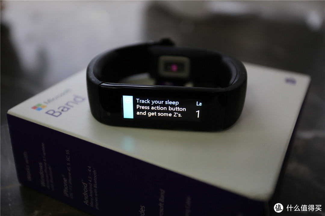 三平台通吃，GPS+心率的运动利器：Microsoft 微软 band 智能手环 开箱体验