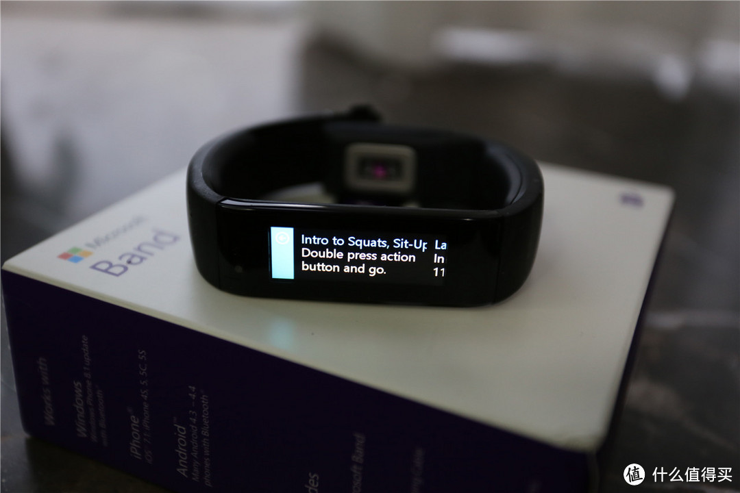 三平台通吃，GPS+心率的运动利器：Microsoft 微软 band 智能手环 开箱体验