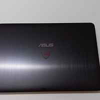华硕 玩家国度 ROG GL551 JM-DH71 笔记本电脑开箱晒物(电源键|适配器|logo|触摸板)
