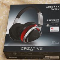 创新 Aurvana live2耳机外观展示(头梁|镀漆|耳罩|线材)