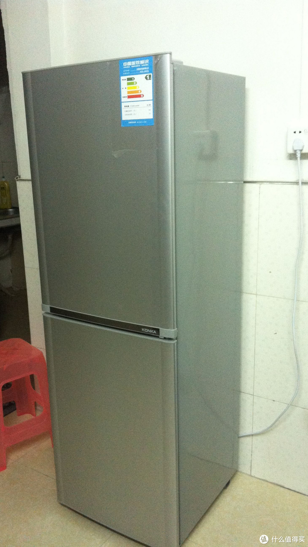 KONKA 康佳 BCD-180TQ-GY 180升L 双门冰箱