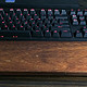 CoolerMaster 酷冷至尊 烈焰枪 旗舰版 红轴 游戏机械键盘 + 菠萝格实木掌托