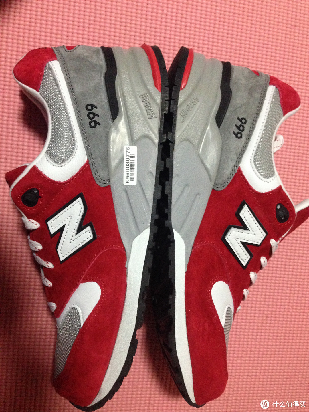 SIZE?直邮中国 New Balance 新百伦 999 Elite Edition 男士慢跑鞋 骚红