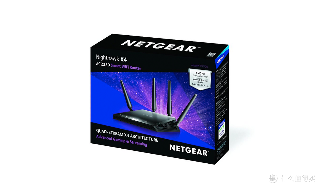 新品与海淘同价：NETGEAR 夜鹰X4（R7500）民用旗舰路由 国行上市