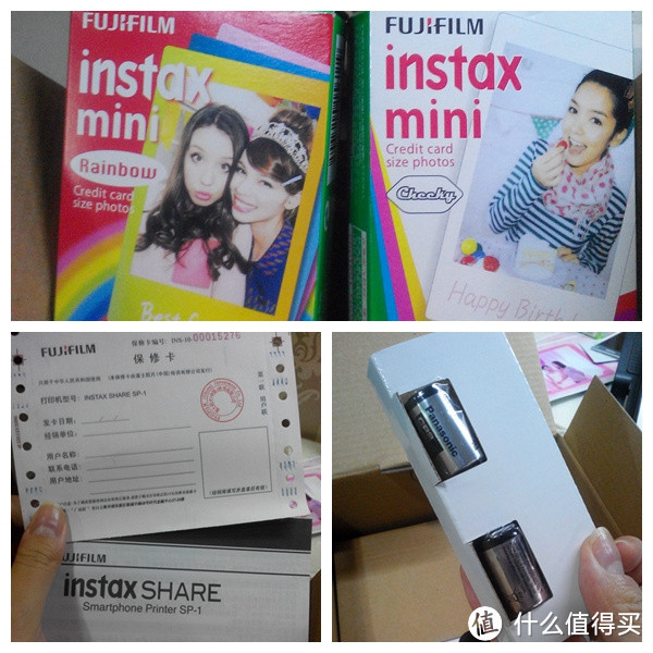 FUJIFILM 富士 Instax SHARE SP-1 checkyciao 趣奇俏 一次成像照片打印机，送给屁股痒的自己