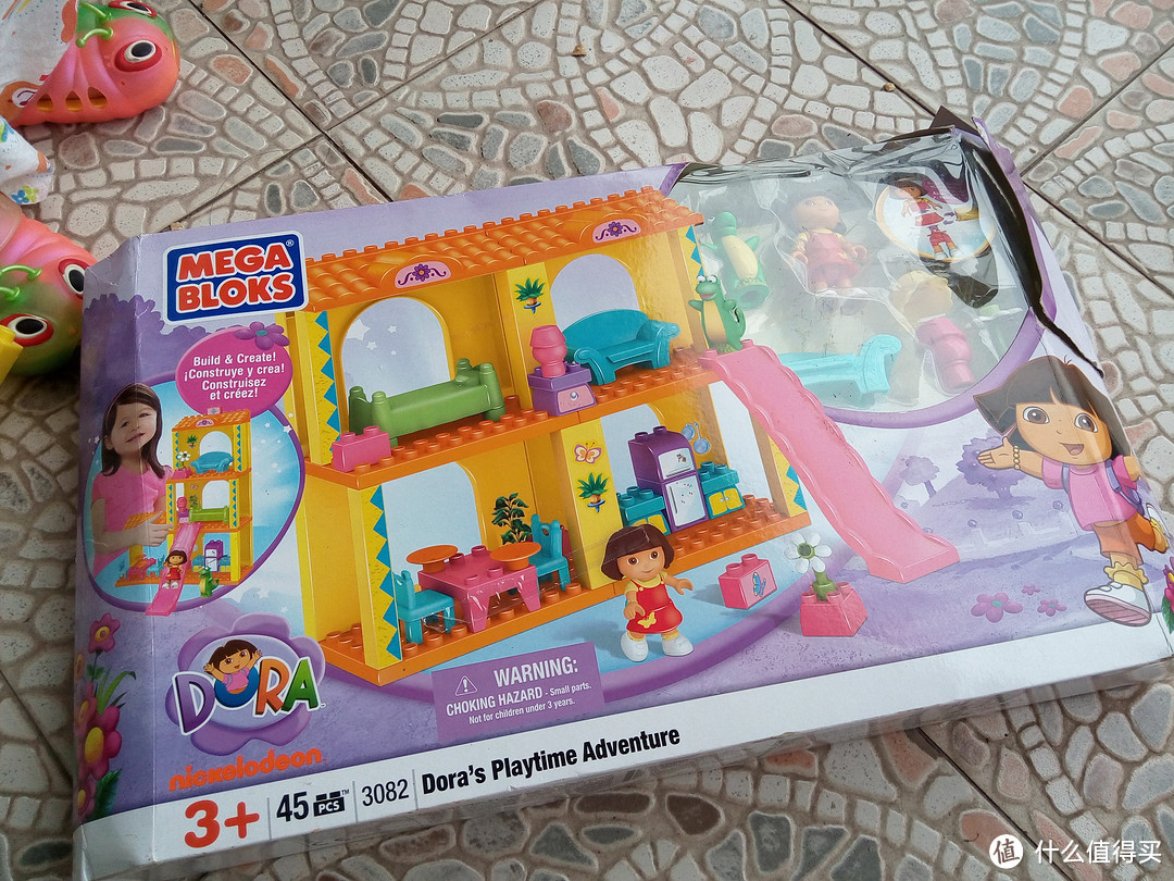 羡慕现在的小孩 ：小领导喜爱的 MEGA BLOKS 美高朵拉游戏历险 拼插玩具