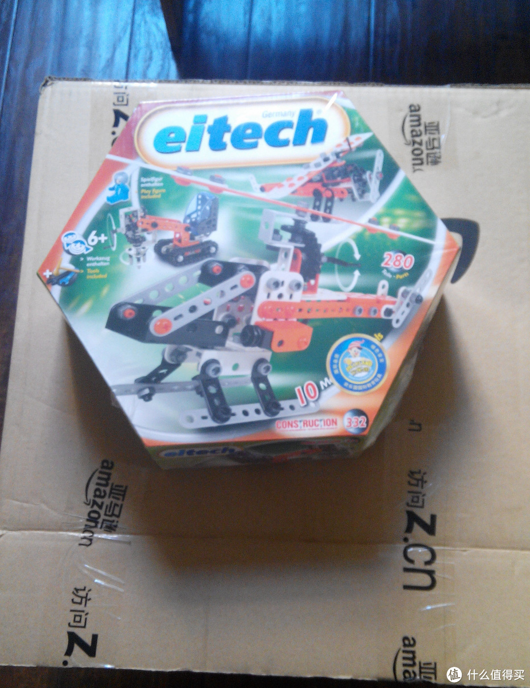 Eitech EHC332 钢铁益智拼装玩具 十合一模型 小正太实战拼装
