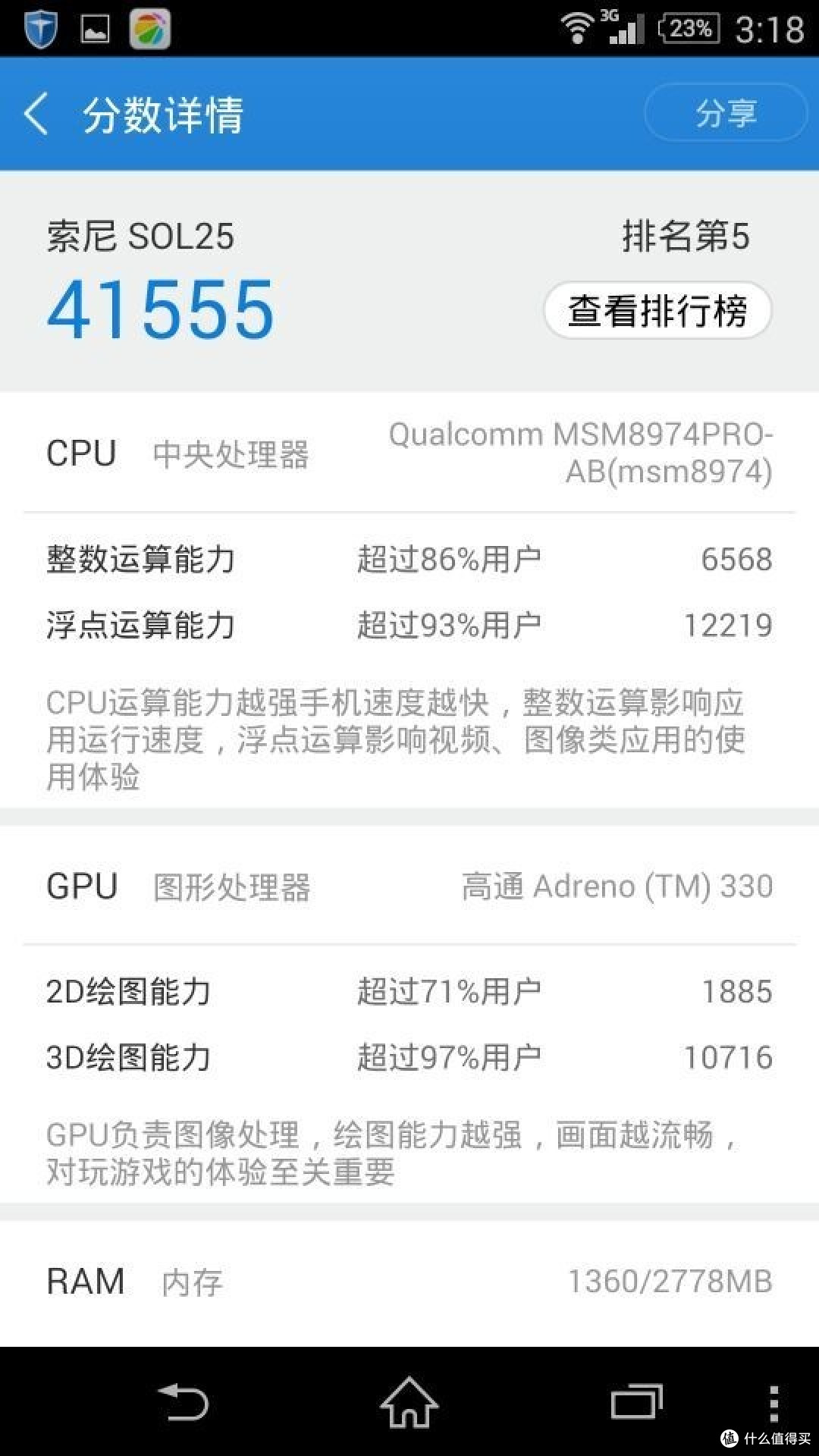 小众性价比 SONY 索尼 Xperia Z2(L50t) 4G手机