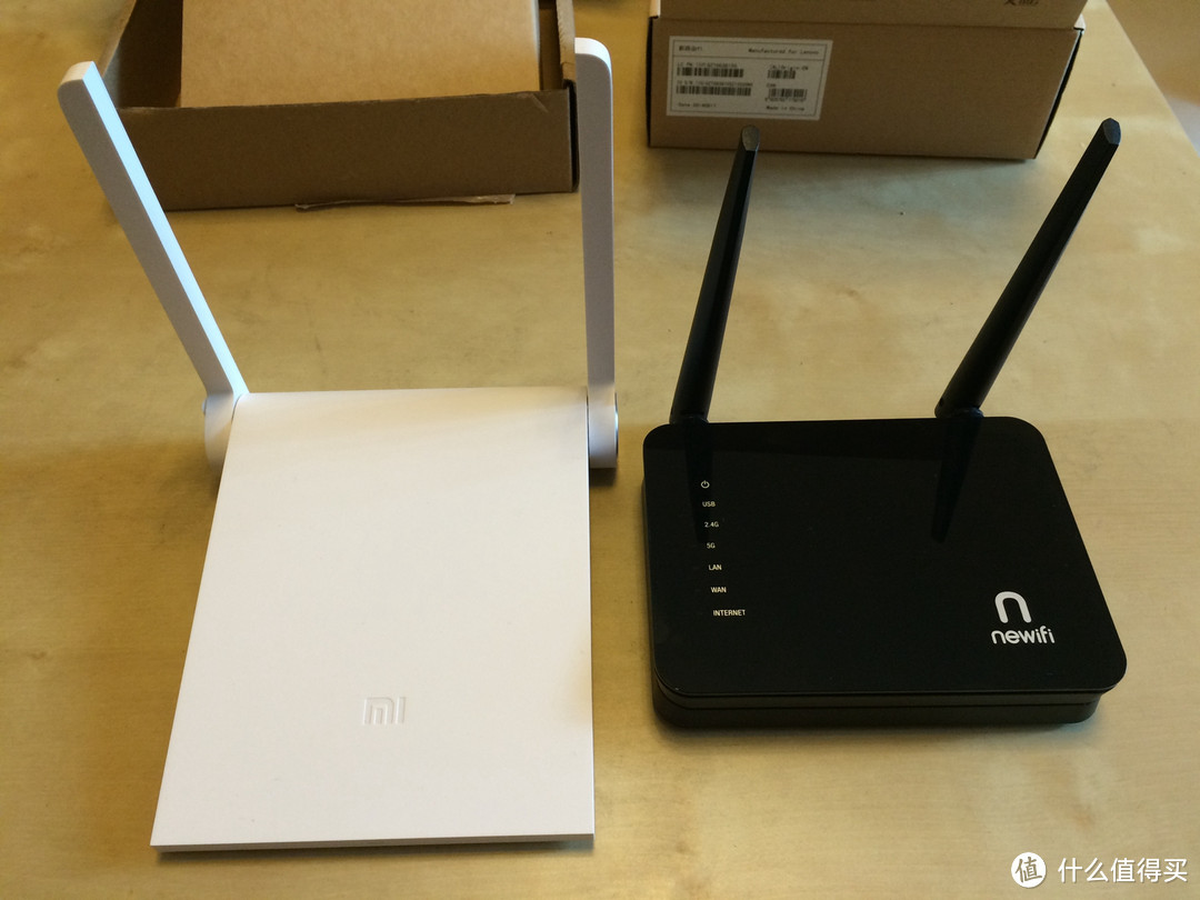 小米路由 mini VS 联想百度 newifi mini