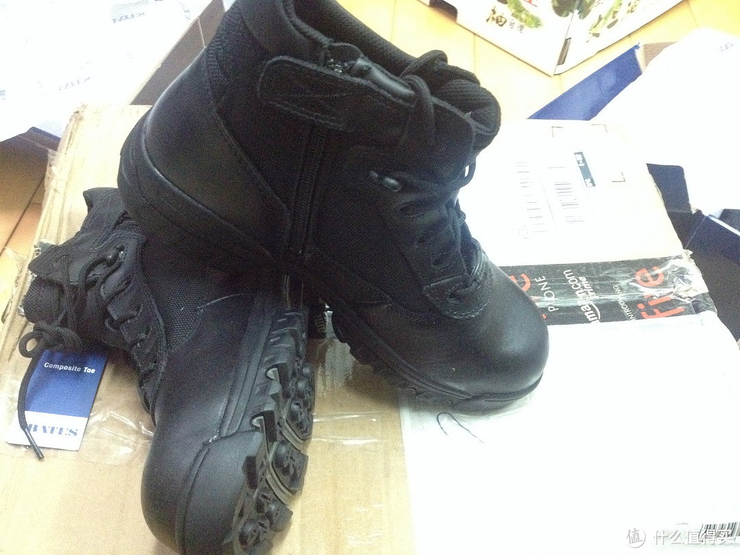 迷上军靴 果断海淘：Bates Enforcer 5 Inch SZ Leather Nylon SEMC Uniform CQB 美军5寸军靴