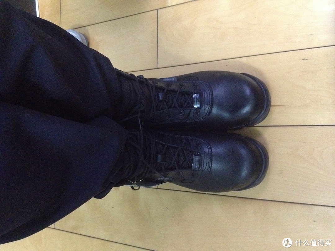 迷上军靴 果断海淘：Bates Enforcer 5 Inch SZ Leather Nylon SEMC Uniform CQB 美军5寸军靴