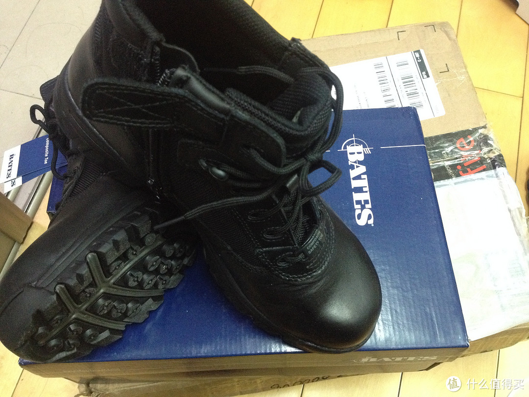 迷上军靴 果断海淘：Bates Enforcer 5 Inch SZ Leather Nylon SEMC Uniform CQB 美军5寸军靴