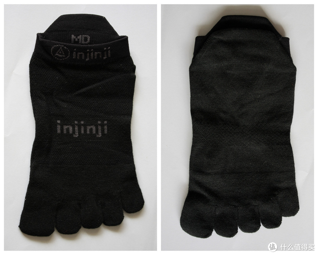 injinji 2.0（Run & Compressiong系列）五趾袜三双横向对比