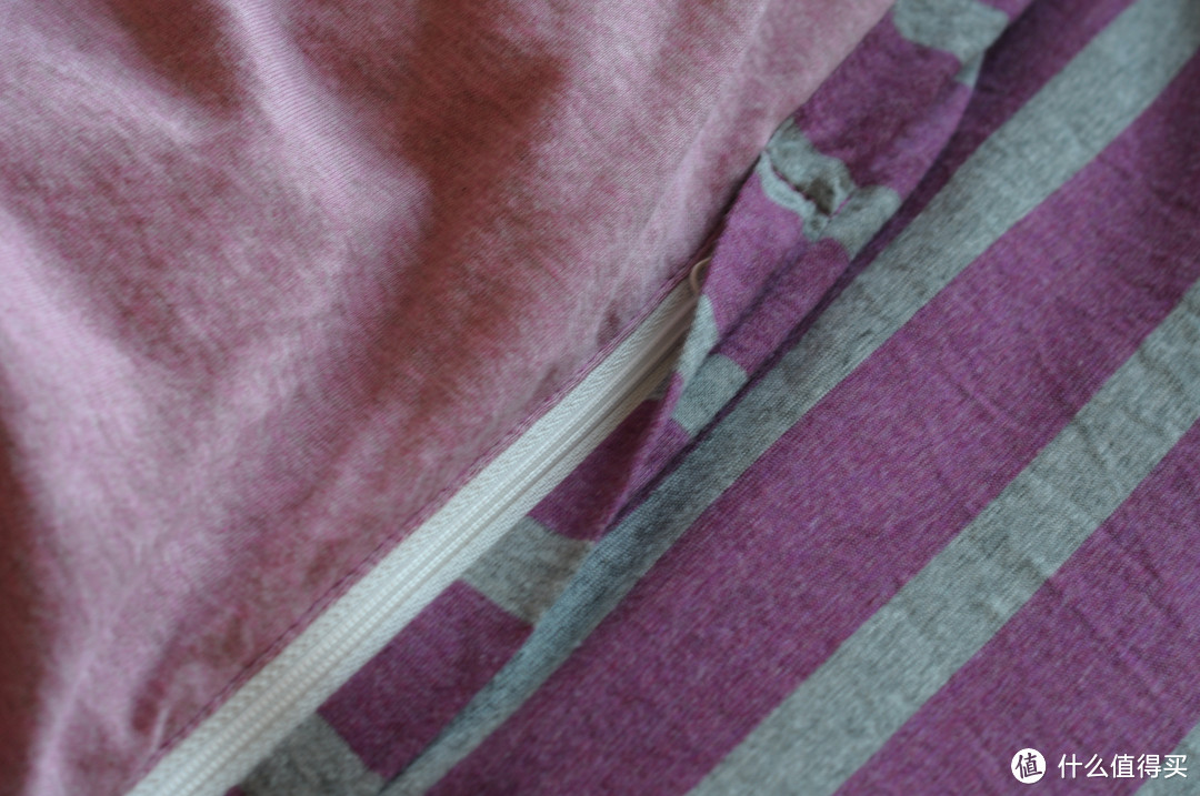 就是喜欢裸睡——DAPU 大朴 1.8米床 针织纯棉条纹四件套 评测