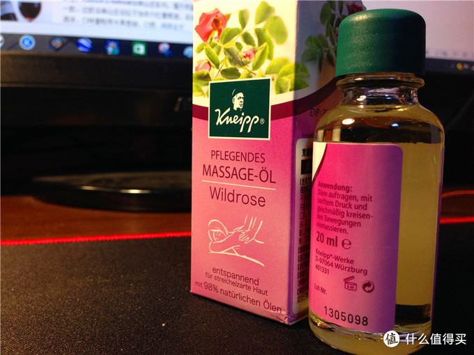 找个理由摸遍你全身---Kneipp 克奈圃 野玫瑰按摩精油