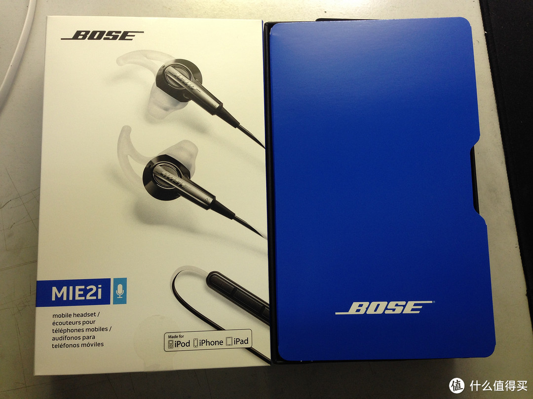 BOSE 博士 MIE2i 耳塞式耳机 开箱体验