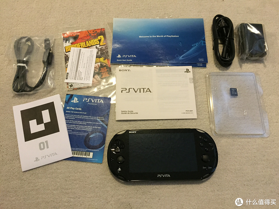 Sony PlayStation Vita 无主之地2 套装 开箱