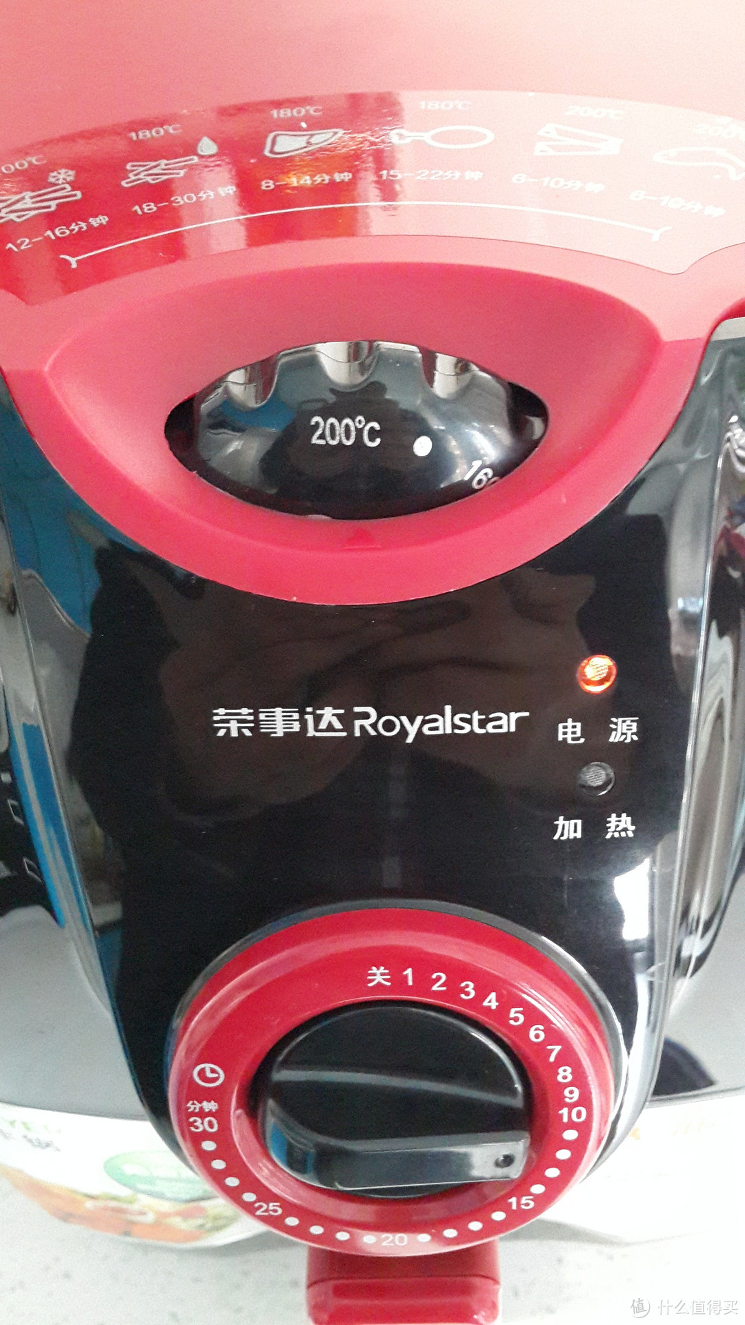 馋嘴猴们看过来：Royalstar 荣事达 RS-AF68 2.9L 空气炸锅