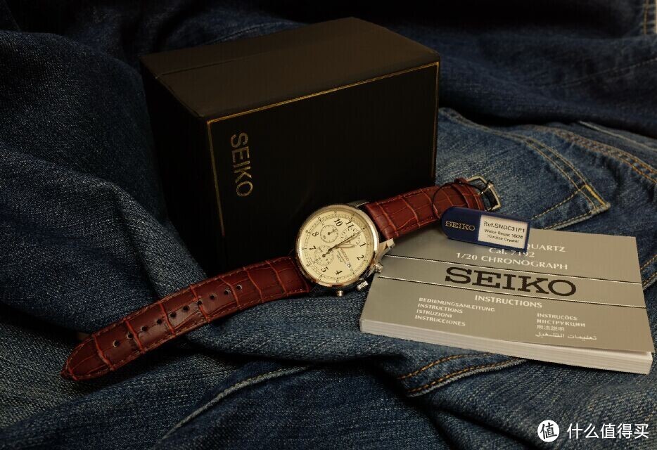 SEIKO 精工 Chronograph系列 SNDC31 男款计时腕表 被无意中唤醒的文艺情怀