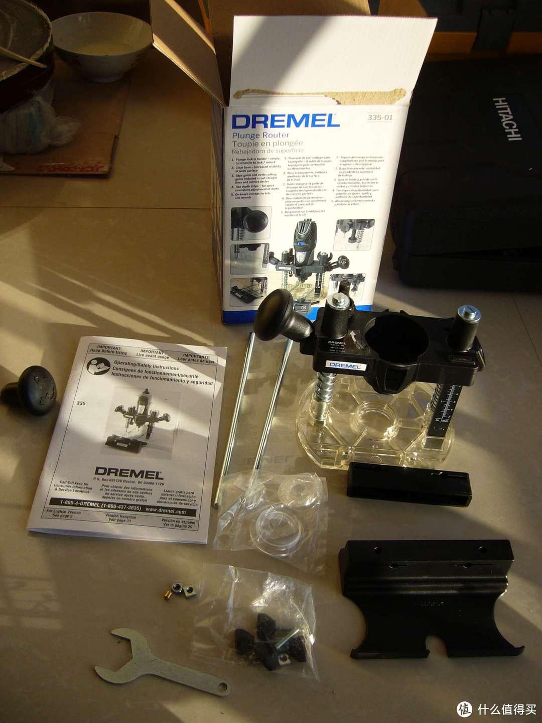 琢美 Dremel 335-01 电磨切割 打磨辅助配件