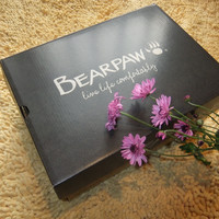 BEARPAW Abby 女款雪地靴外观展示(鞋盒|鞋底|logo)