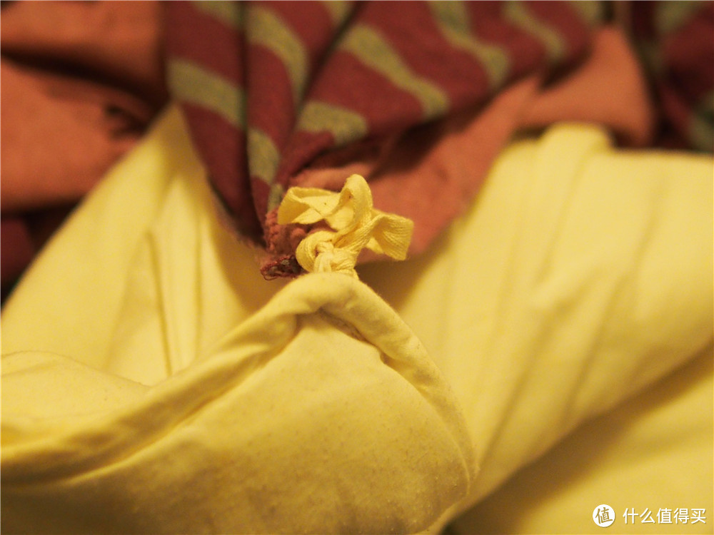 天气冷了，一起来裸睡吧--------大朴针织纯棉条纹四件套评测