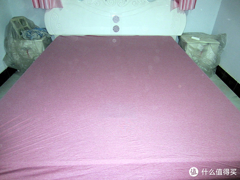 婚床初体验！DAPU 大朴 1.8米床 针织纯棉条纹四件套使用感受