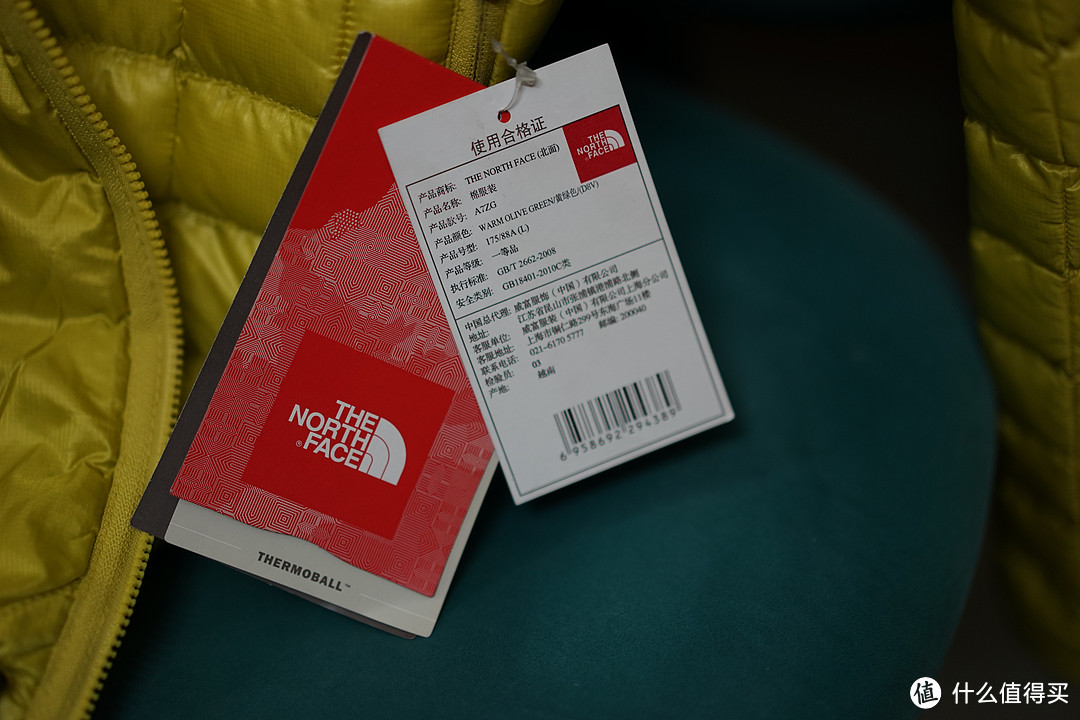 入手国内“高大上”品牌：The North Face 北面 ThermoBall 聚热球夹克