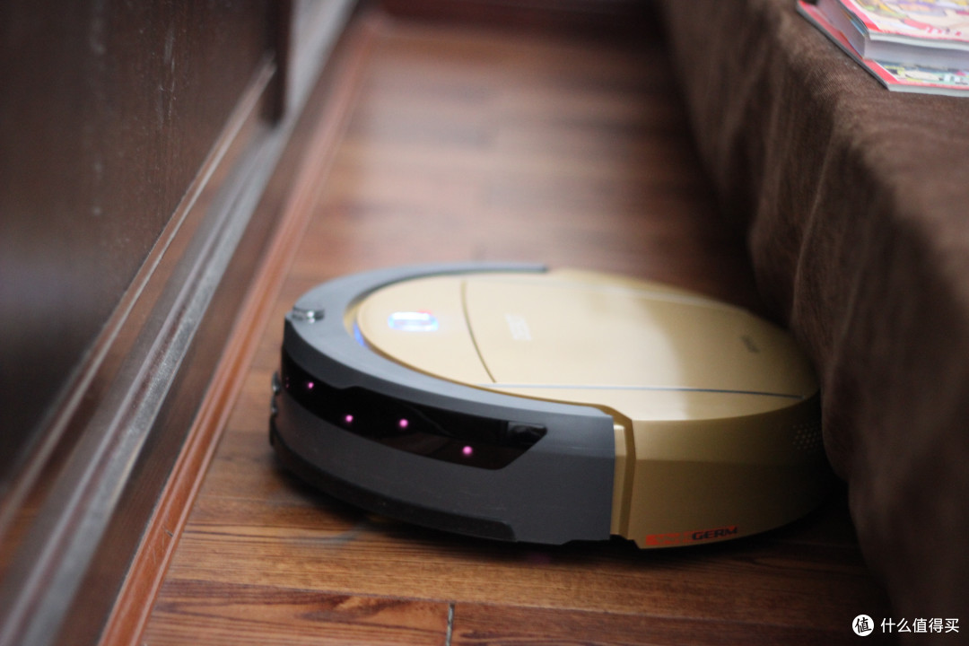 这货号称吸扫抛拖四位一体ecovacs科沃斯地宝叮叮cen630扫地机器人